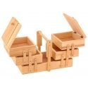 Excellent Houseware medinė papuošalų dėžutė Excellent Houseware medinė papuošalų dėžutė