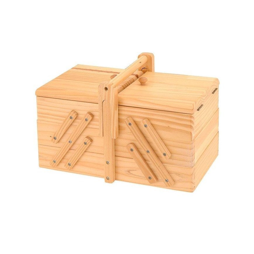 Excellent Houseware medinė papuošalų dėžutė – 5