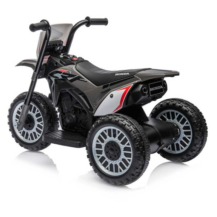 Milly Mally Važiuoklė na akumulator Motocykl HONDA CRF 450R Pilkas – 3