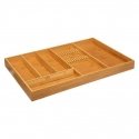 Bamboo Cutlery holder for drawer, bamboo, 58 x 38 cm Bamboo Cutlery holder for drawer, bamboo, 58 x 38 cm