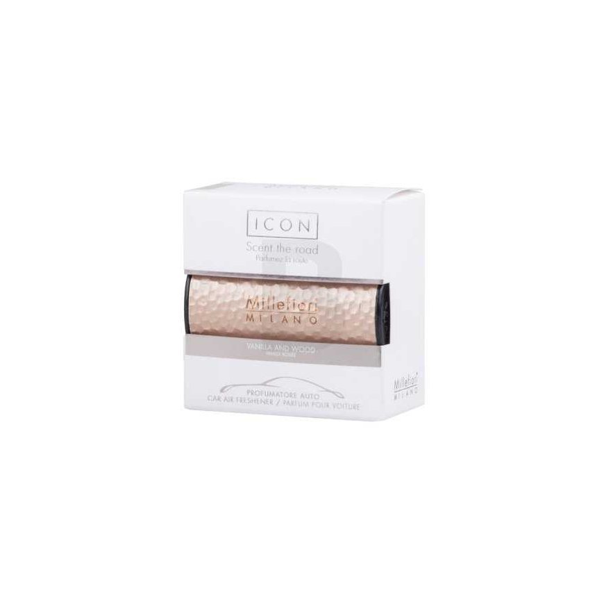 Millefiori Milano Car fragrance Icon Metal Shades Vanilla and Wood 47 g namų kvapas – 3