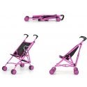 Milly Mally Julia Prestige Black Doll Stroller