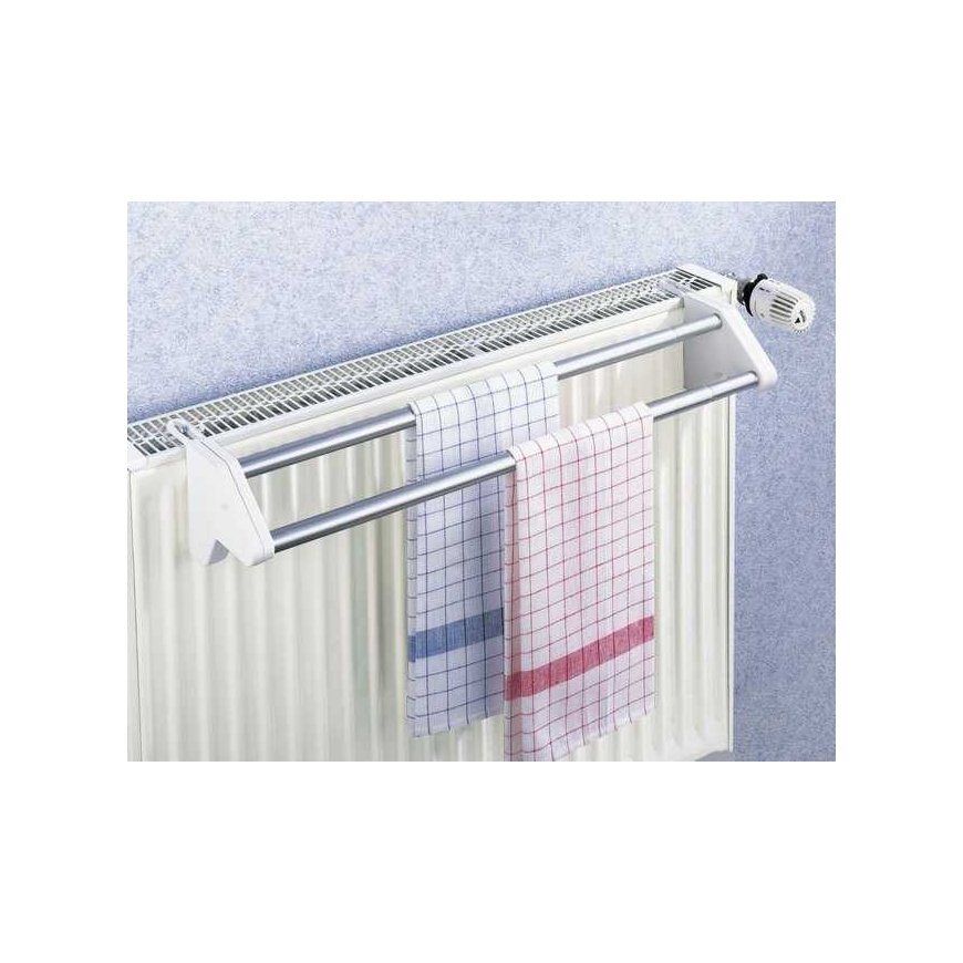Wenko Standard extendable aluminium radiator dryer – 4
