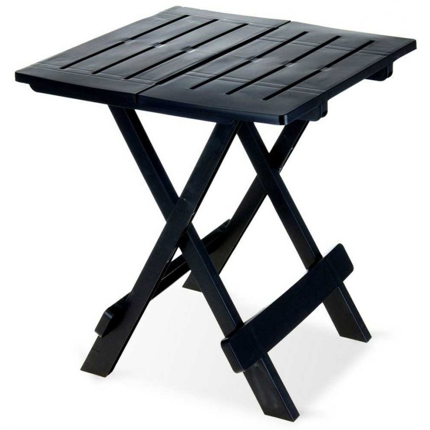 Kmtp Lauko stalas sulankstomas juoda 44x44x50 cm – 5