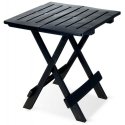 Kmtp Outdoor folding table black 44x44x50 cm Kmtp Outdoor folding table black 44x44x50 cm