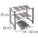 WENKO Base cabinet Flexi, extendable from 45-80 cm WENKO Base cabinet Flexi, extendable from 45-80 cm