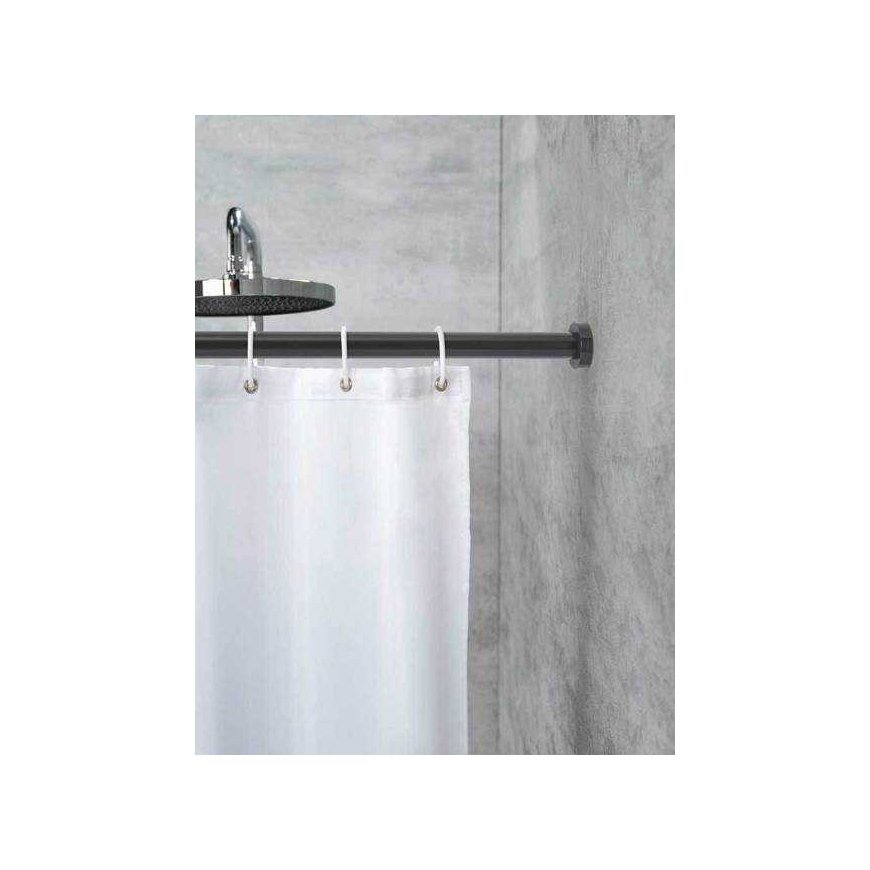 Telescopic shower rod LUZ, Ø 2.8 cm, 110-185 cm, WENKO – 3