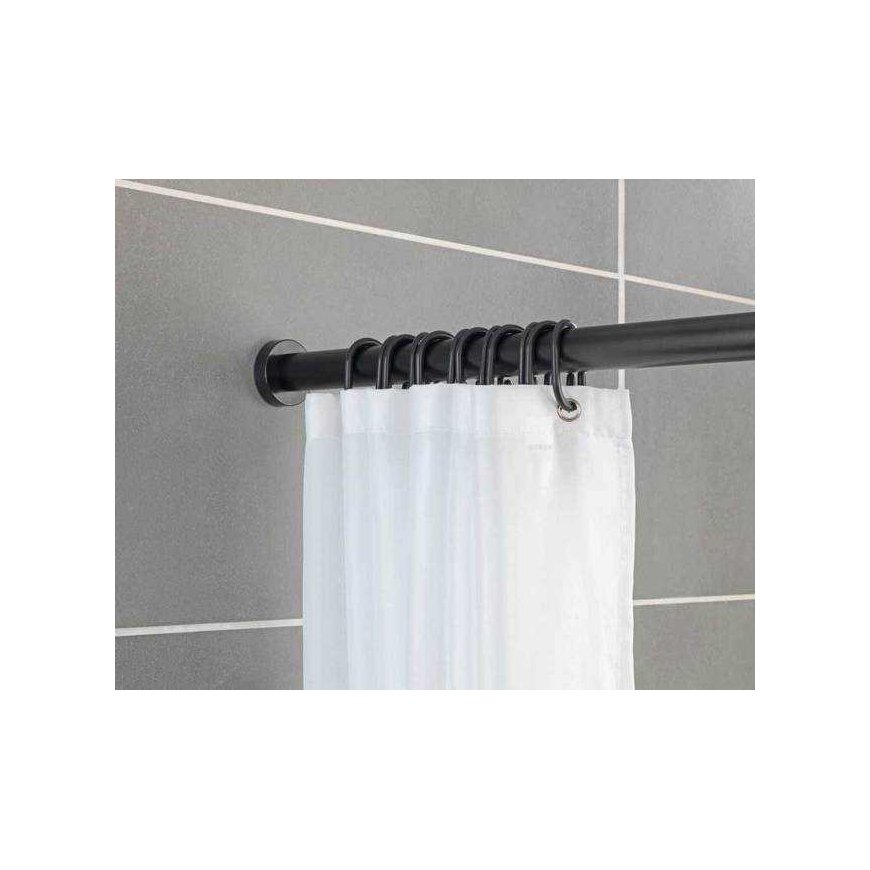 Telescopic shower rod LUZ, Ø 2.8 cm, 110-185 cm, WENKO – 4