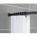 Telescopic shower rod LUZ, Ø 2.8 cm, 110-185 cm, WENKO Telescopic shower rod LUZ, Ø 2.8 cm, 110-185 cm, WENKO