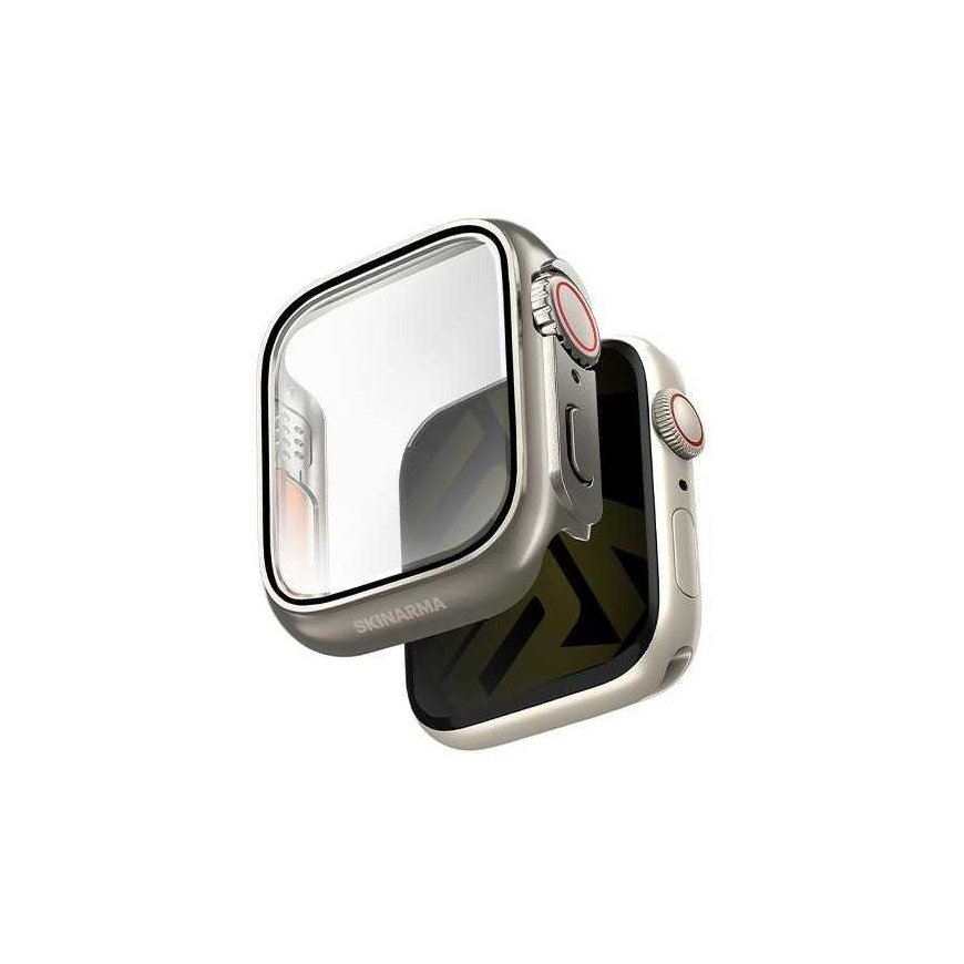 Skinarma dėklas Gado Pro Apple Watch 41mm titanium