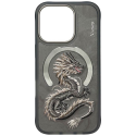 Nimmy Dragon MagSafe Apple iPhone 16 Pro case gray Nimmy Dragon MagSafe Apple iPhone 16 Pro case gray