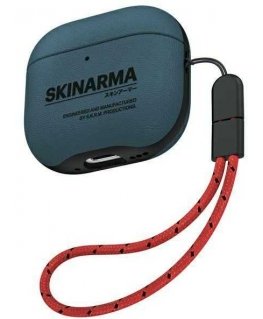 Skinarma dėklas Spunk AirPods 4 mėlynos spalvos