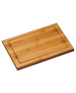 Kesper Lentelė pjaustymui, su grioveliu, bambukas, 31 x 21 cm, H 1,6 cm, vnt