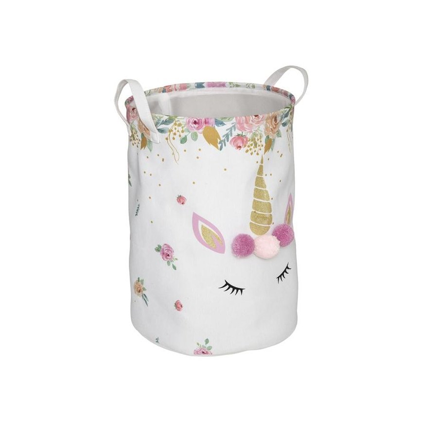 Atmosphera Toy basket Lisek, with pompoms
