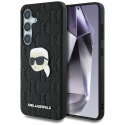 Karl Lagerfeld kotelo SAMSUNG S25 Plus KLHCS25MPGKLKIPK (PU Monogram K. Head Pin) Musta Karl Lagerfeld kotelo SAMSUNG S25 Plus KLHCS25MPGKLKIPK (PU Monogram K. Head Pin) Musta