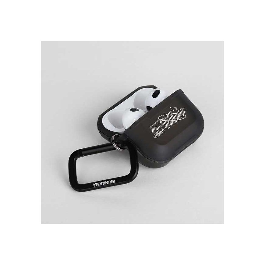 Skinarma kotelo Kinzoku AirPods Pro 2 harmaa väri – 5