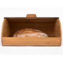 Bamboo Zeller leipälaatikko 39 x 25,5 x 18,5 cm bambu / ruostumaton teräs Bamboo Zeller leipälaatikko 39 x 25,5 x 18,5 cm bambu / ruostumaton teräs