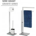 Wenko Tualetinis popierius ir tualetinio šepetėlio laikiklis, GRANITAS - 2 in 1, WENKO Wenko Tualetinis popierius ir tualetinio šepetėlio laikiklis, GRANITAS - 2 in 1, WENKO