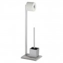 Wenko Toilet paper and toilet brush holder, GRANITE - 2 in 1, WENKO Wenko Toilet paper and toilet brush holder, GRANITE - 2 in 1, WENKO