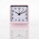 Quartz Tylus stalinis laikrodis, skirtas miegamojo žadintuvui su kvarco mechanizmu, rausva Quartz Tylus stalinis laikrodis, skirtas miegamojo žadintuvui su kvarco mechanizmu, rausva