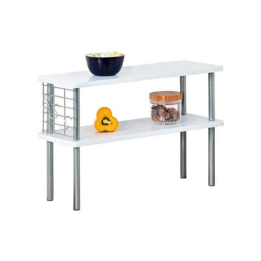 Kesper Küchenregal mit 2 Ebenen, MDF, FSC, white