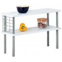 Kesper Küchenregal mit 2 Ebenen, MDF, FSC, white Kesper Küchenregal mit 2 Ebenen, MDF, FSC, white