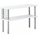 Kesper Küchenregal mit 2 Ebenen, MDF, FSC, baltas Kesper Küchenregal mit 2 Ebenen, MDF, FSC, baltas