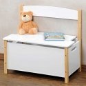 Kesper Chest Na Lelut, jossa valkoinen istuin Kesper Chest Na Lelut, jossa valkoinen istuin