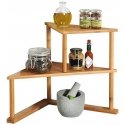 Kitchen corner shelf, 2 levels, KESPER