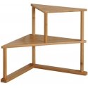 Kitchen corner shelf, 2 levels, KESPER