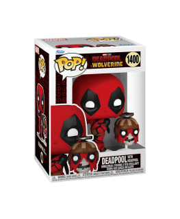 FUNKO POP! Vinyylihahmo: Marvel: Deadpool & Wolverine - Deadpool & Headpool