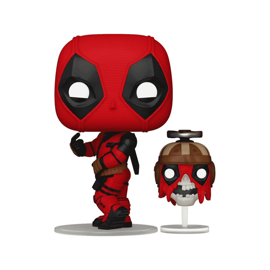 FUNKO POP! Vinyl Figure: Marvel: Deadpool & Wolverine - Deadpool & Headpool – 2