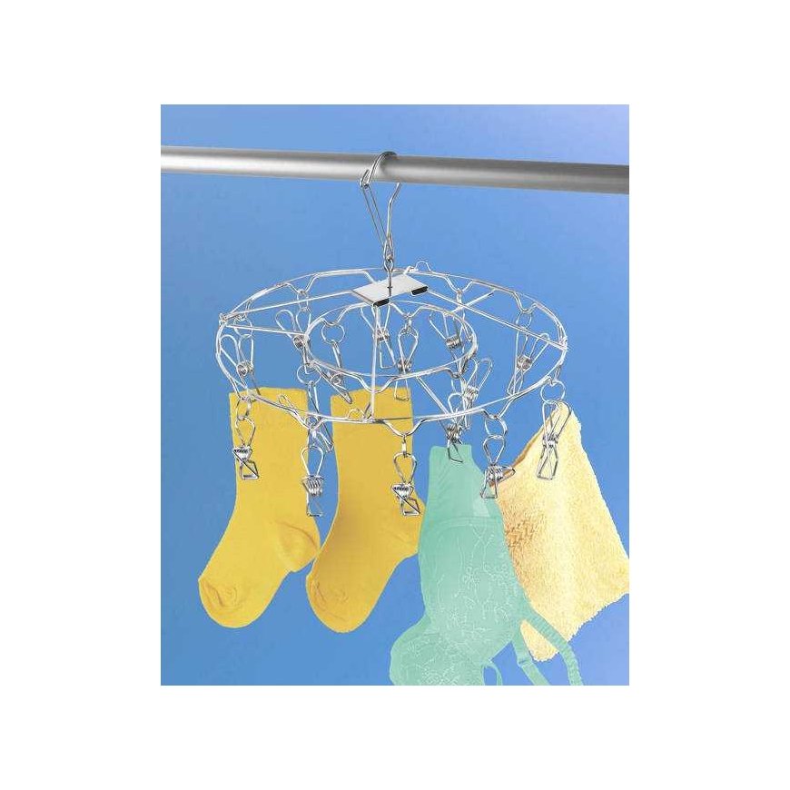Maximex Steel Small stainless steel clothes dryer, Ø 27 cm – 3