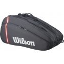 Wilson Tour 12-pack mailalaukku, musta Wilson Tour 12-pack mailalaukku, musta