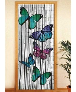Maximex Bamboo Curtains Motyle, 90x200 cm
