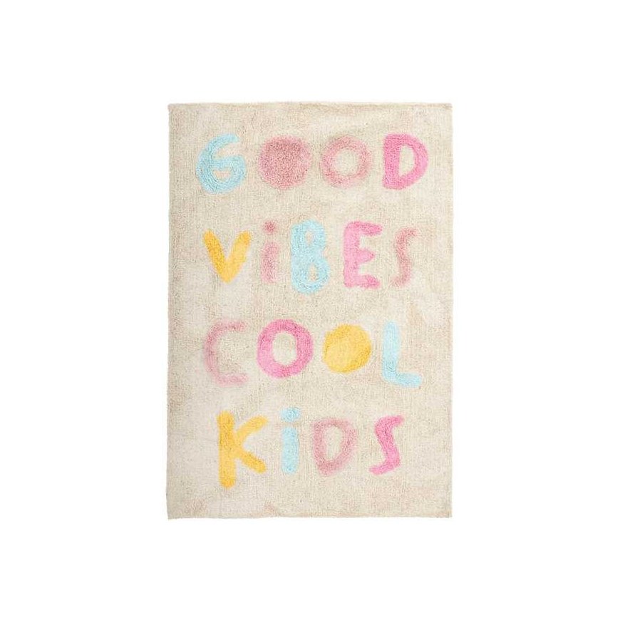 Cotton VIBE quilted cotton rug for