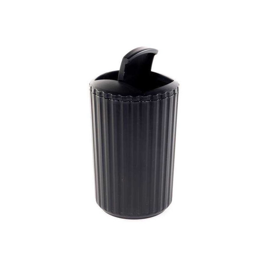Allstar Waste bin, Swing, black, 3l, WENKO – 4