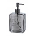 PURE liquid soap dispenser, glass, 550 ml, WENKO PURE liquid soap dispenser, glass, 550 ml, WENKO