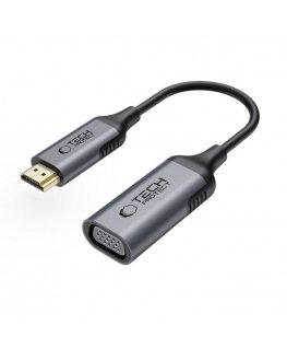 TECH-PROTECT ULTRABOOST ADAPTER HDMI TO VGA FULL HD 60HZ BLACK
