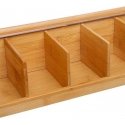 5five Simply Smart Bamboo Wooden Tea Box - 5 Compartments, Bamboo 5five Simply Smart Bamboo Wooden Tea Box - 5 Compartments, Bamboo