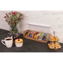 5five Simply Smart Bamboo Wooden Tea Box - 5 Compartments, Bamboo 5five Simply Smart Bamboo Wooden Tea Box - 5 Compartments, Bamboo