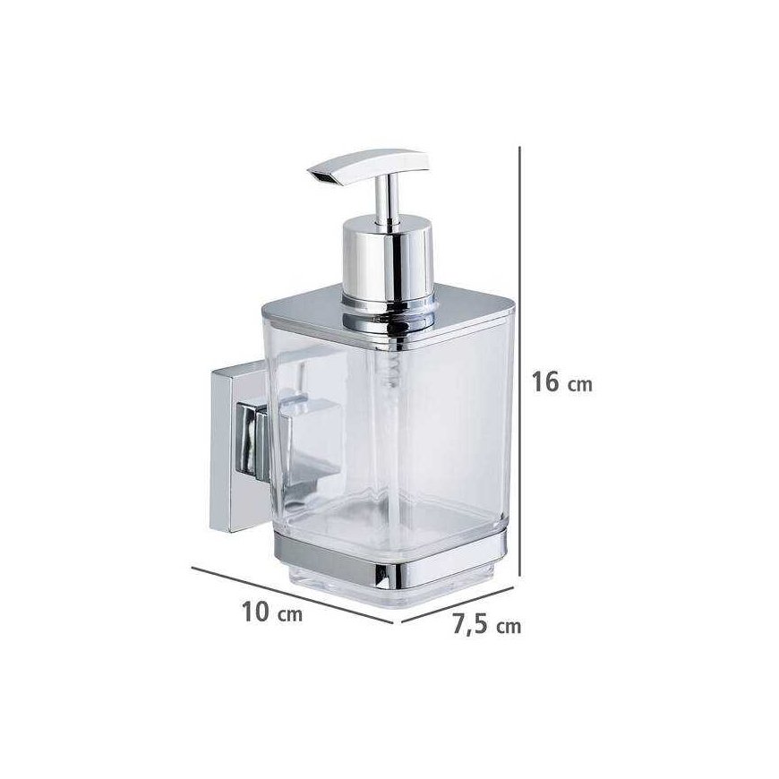 QUADRO muilo dozatorius, Vacuum-Loc nerūdijantis plienas - 340 ml, WENKO – 5