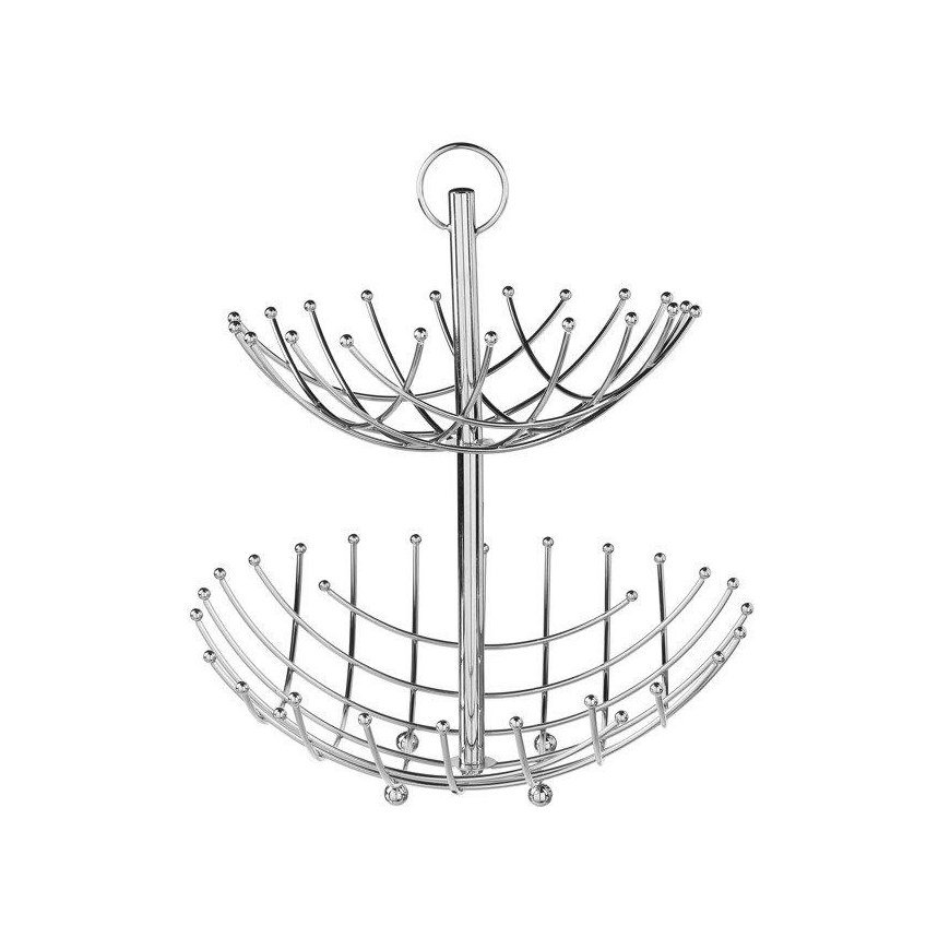 5five Simply Smart Metal Fruit Basket, 40 cm, 2 Tiers