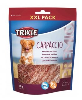 TRIXIE 31804 Šuo Užkandžiai Antis, Žuvis 80 g
