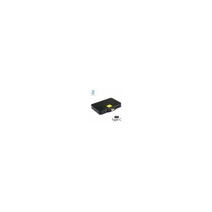 Riff RF-N88C Smart PC/SC CCID ISO7816 card reader with Type-C – 2