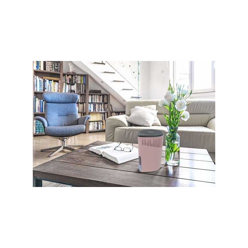Device that absorbs moisture from the atmosphere, adsorption dehumidifier - holds up to 80 m3 of air, 15 x 15 x 23 cm, WENKO – 3