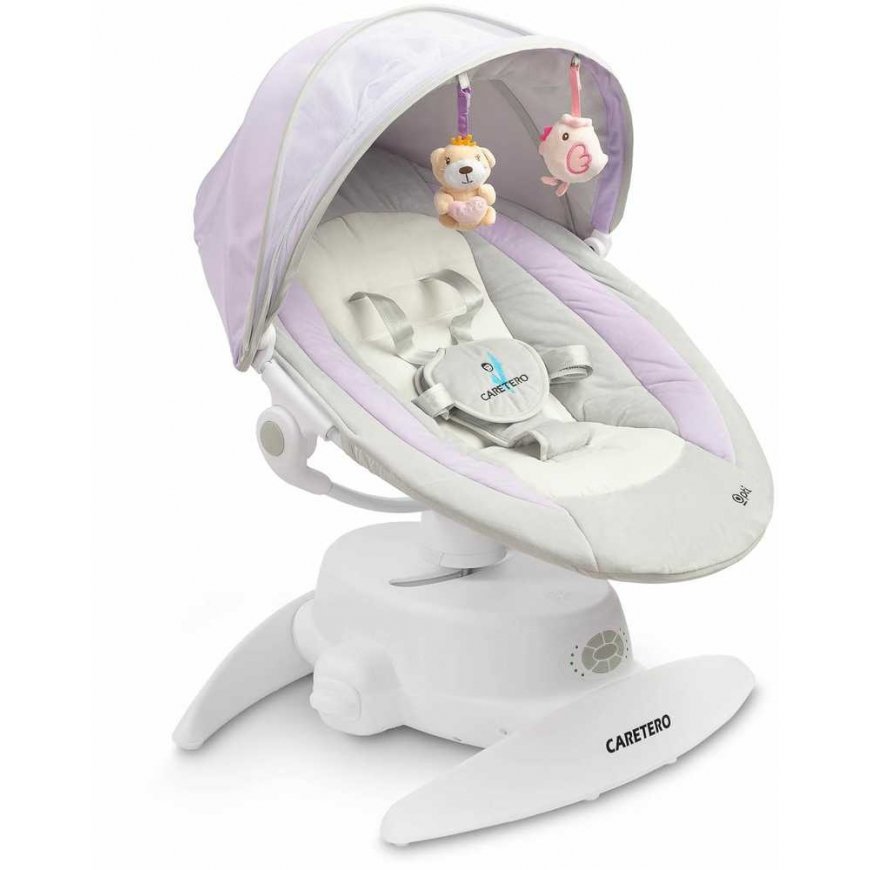 Caretero Opti - multifunctional rotating lounger | Purple