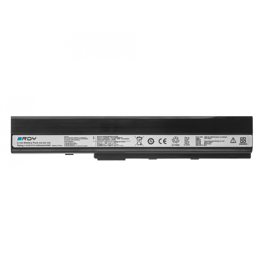 Vihreä paristo RDY A32-K52 - Asus K52 K52D K52F K52J K52JB K52JC K52JE K52N – 3