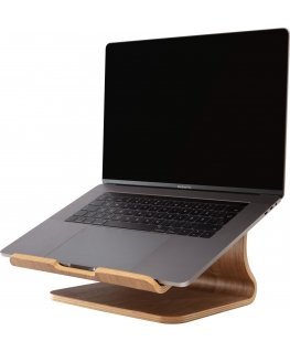 Lockhart & Fleming Gloucester Laptop Stand, Walnut