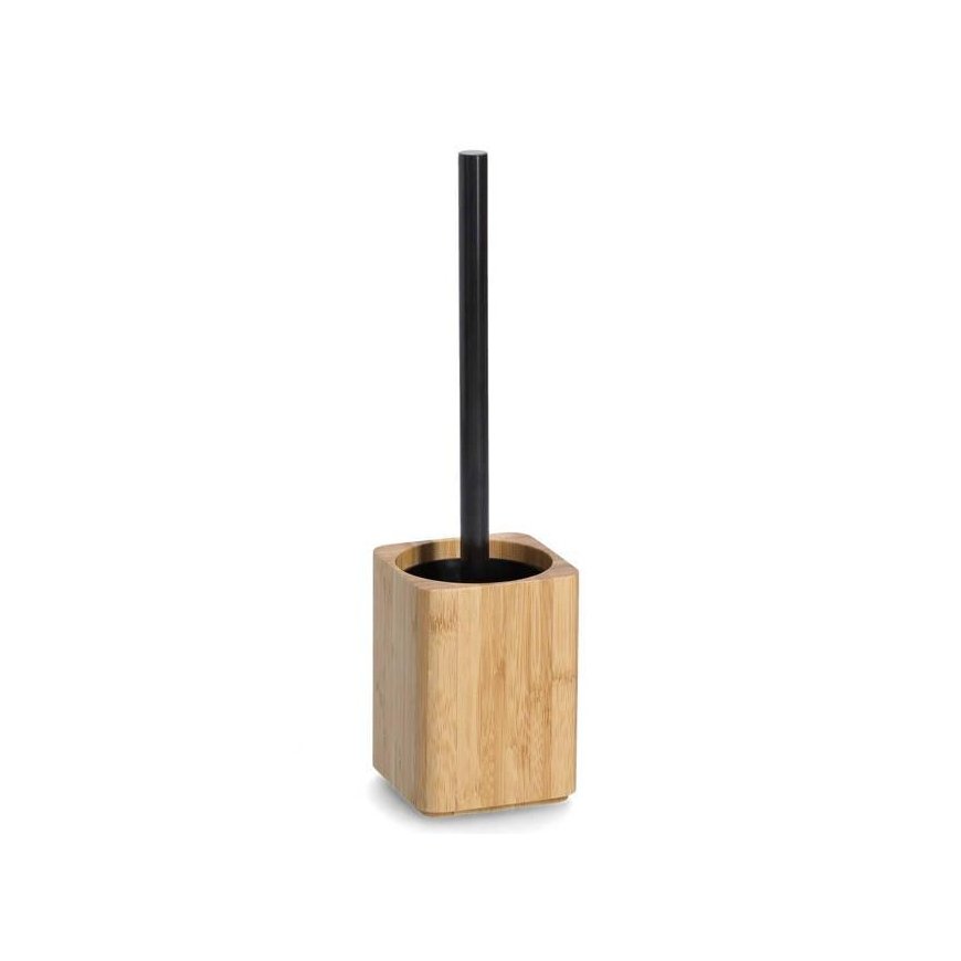 Bamboo Toilet brush with container, bamboo, ZELLER